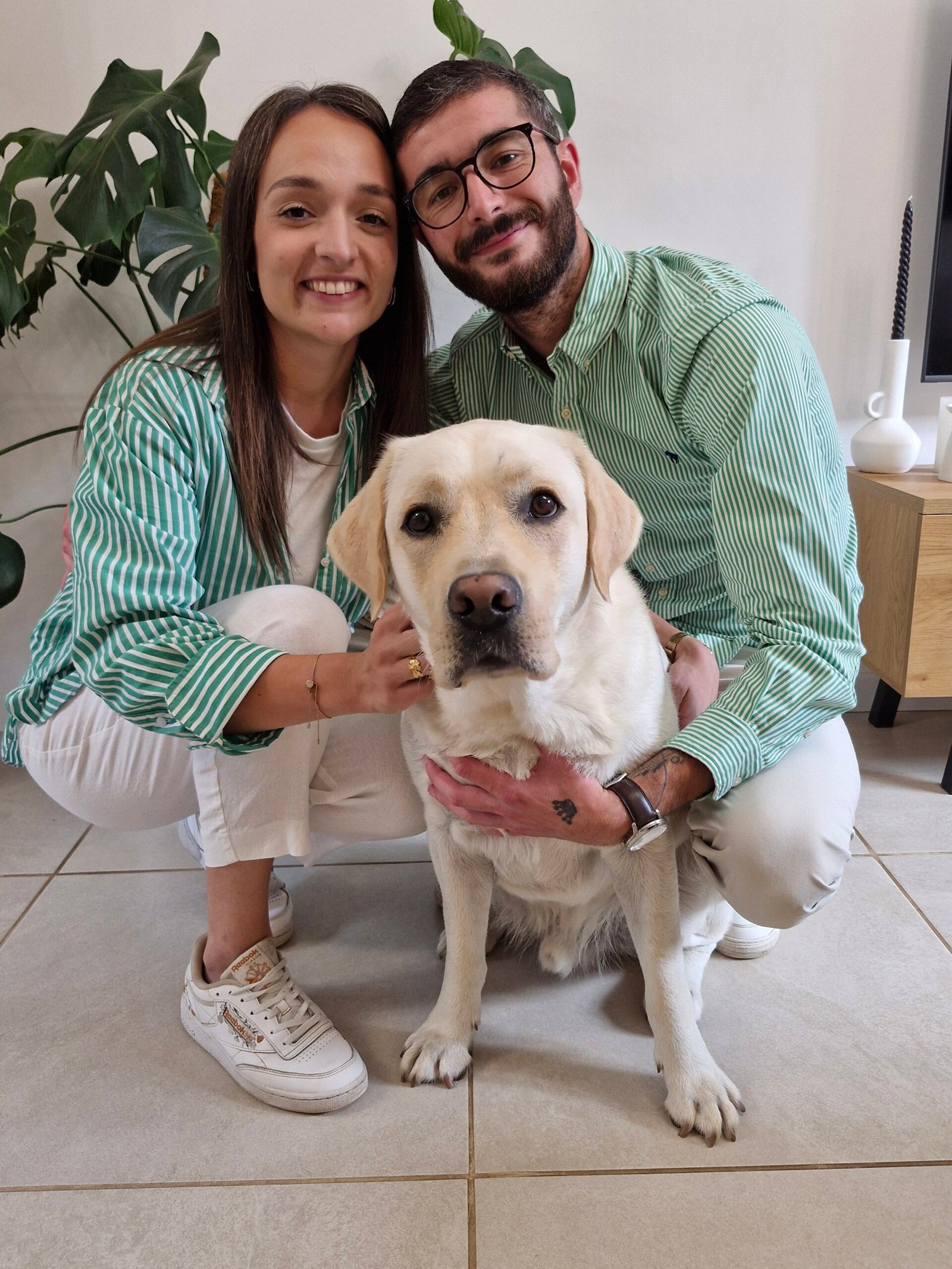 Laura, Tanguy et Baloo — fondateurs WoofTrip